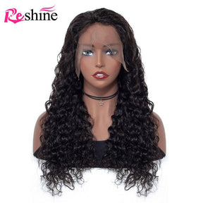 hd lace front wigs for black women water wave hair