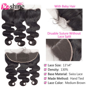 Body Wave 3 Bundles With Frontal Image 3