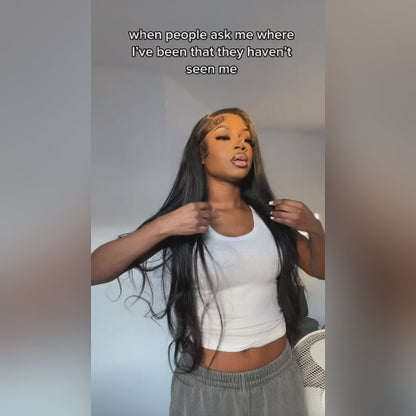 Vivsorahh Recommend High Density Straight Human Hair Wigs 28inches Straight Wig HD Lace Wigs