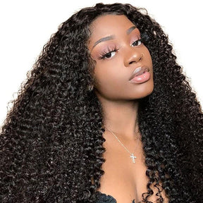 Reshine Hair Mongolian Kinky Curly Full Lace Wigs 150% Density Curly Human Hair Wigs For Sale - reshine