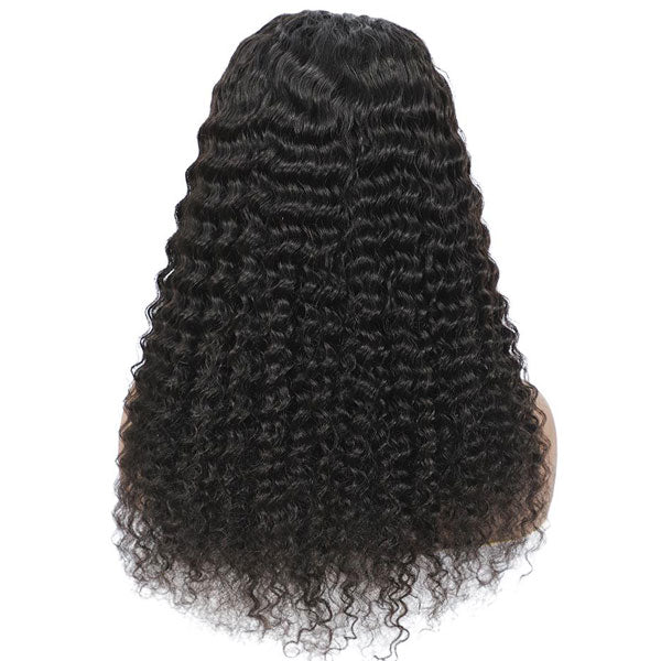deep wave human hair wigs curly hair full lace wigs
