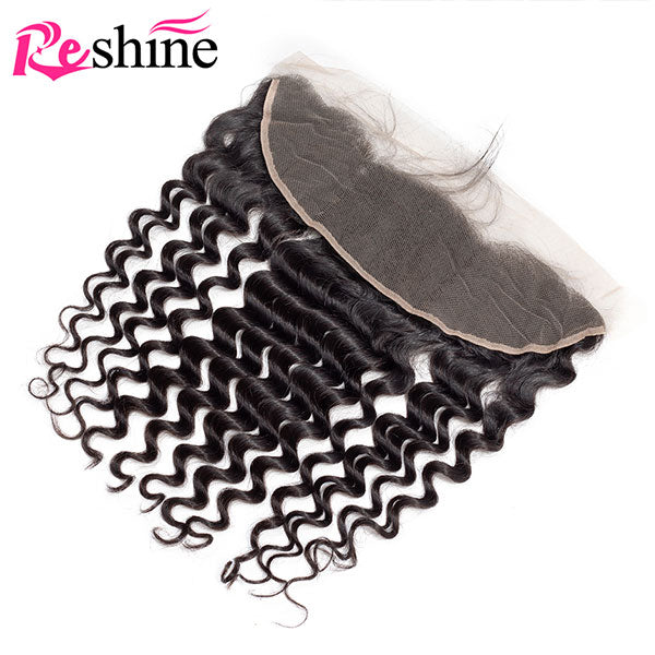 deep curly hair ear to ear lace closure with baby hair