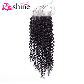 free part kinky curly hair lace closure