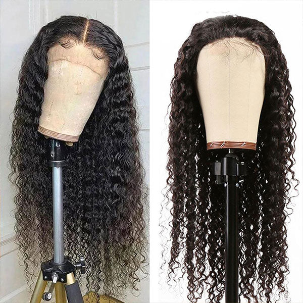 full and thick water wave human hair wigs