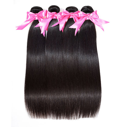 full straight hair weaving