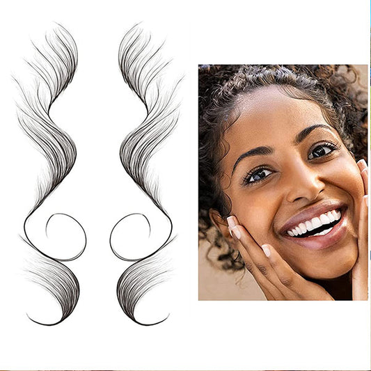 [Accessories] Human Hair Wigs Baby Hair Tattoo-Waterproof Tattoos Body Makeup for Women - reshine