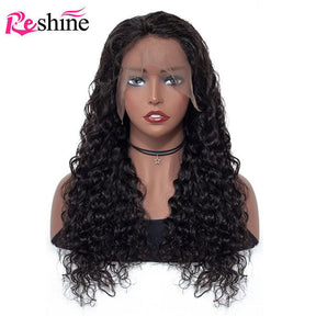 human hair wigs water wave  lace wig