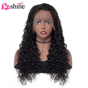 full lace human hair wigs water wave hair