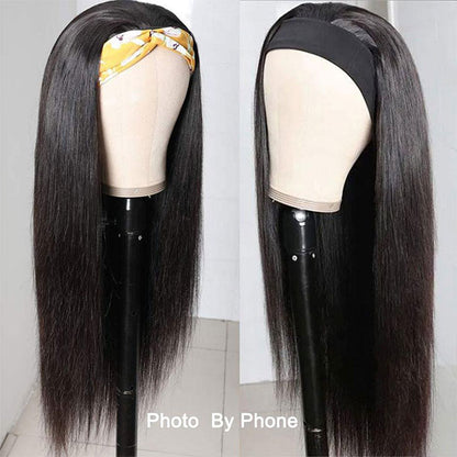 headband wig straight