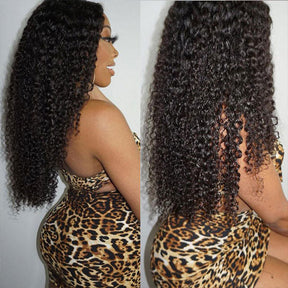 reshine hair kinky curly wig 13x6 lace frontal wigs for women