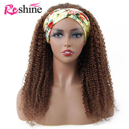 Dark Brown Colored Hair Wigs For Black Women