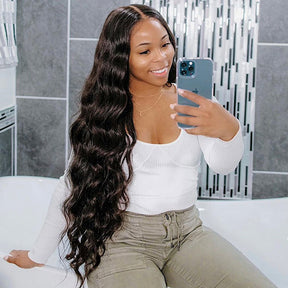 [Long Wigs]Loose Deep Wave Hair Wigs 32inch-40inch Lace Front Wigs On Sale - reshine