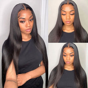 middle part lace wigs for sale straight hair