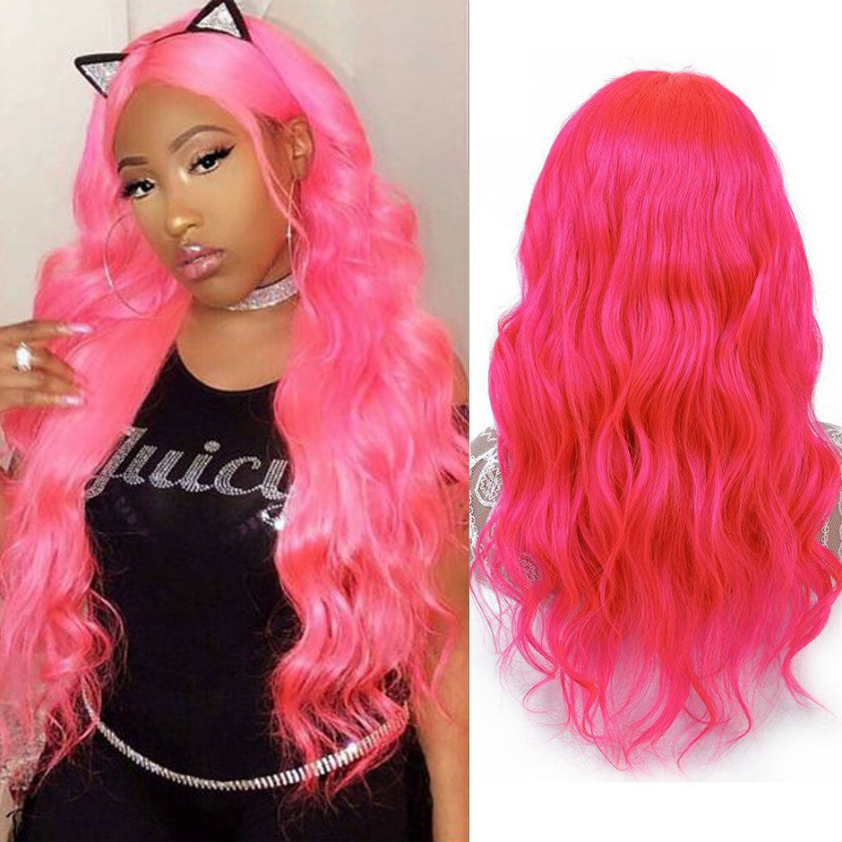 Reshine Hair Pink Body Wave HD Lace Front Human Hair Wigs Pre Plucked With Baby Hair - reshine