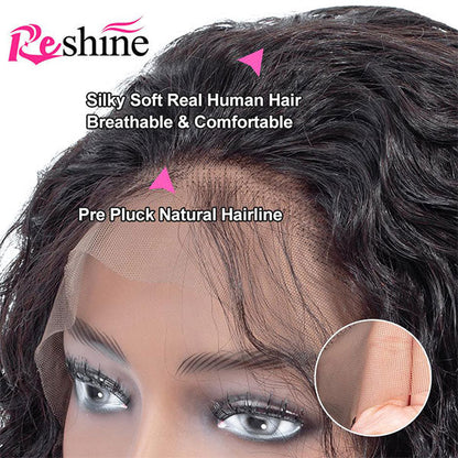 full lace front wigs water wave hair