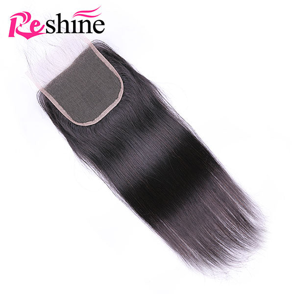straight hair lace closure with baby hair