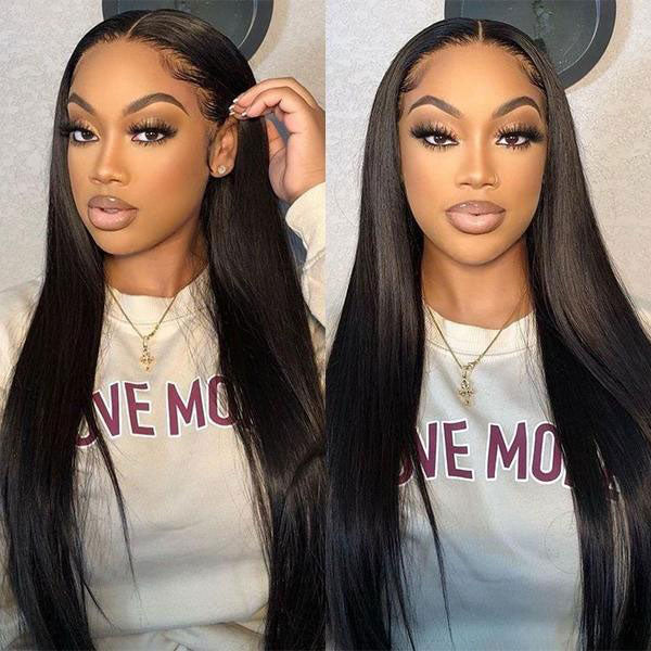 straight hair human hair wigs