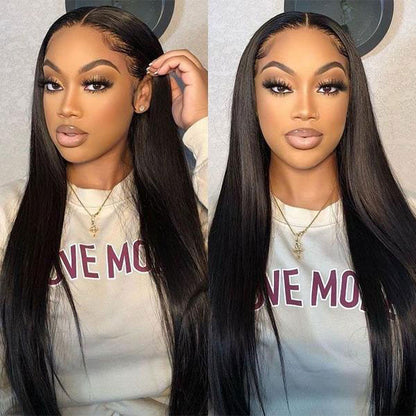 straight hair human hair wigs
