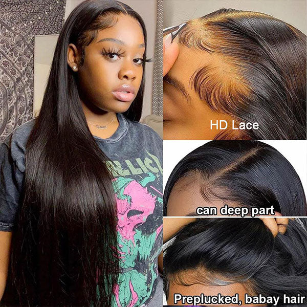 reshine hair straight human hair cheap lace wigs for black women