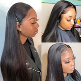Straight human hair wigs for black women