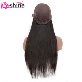 straight human hair wigs with bangs
