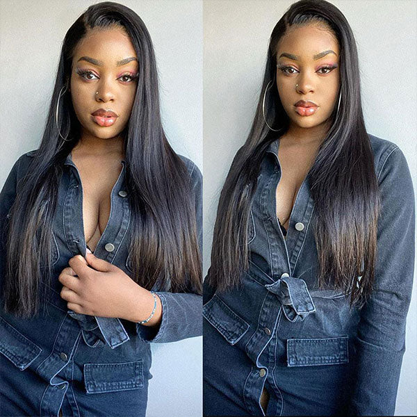straight human hair wigs