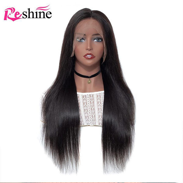 straight hair lace front human hair wigs