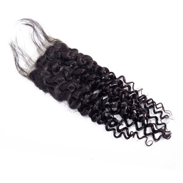 water curly hair lace closure