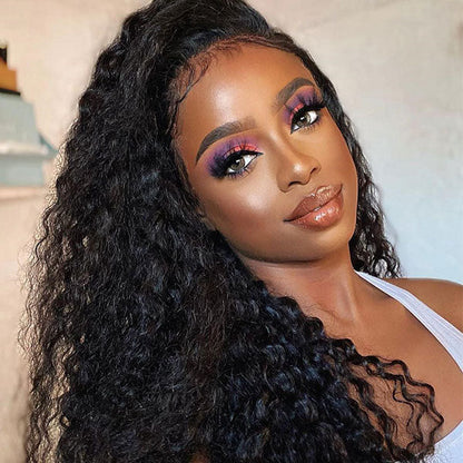 curly hair hd lace wigs for black women
