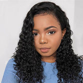 water wave hair lace part wig